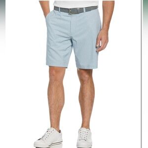 Jack Nicklaus Men's 9" Ff Coastal Plaid Short, Tradewinds, Size 30